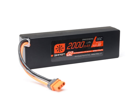 11.1V 2000mah spectrum 3s battery
