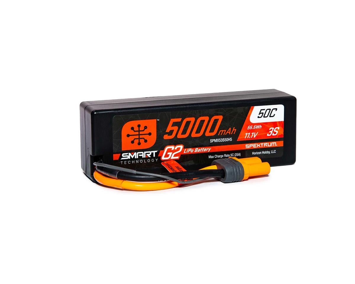 11.1V 5000MAH 3S 50C SMART G2 LIPO BATTERY: IC5