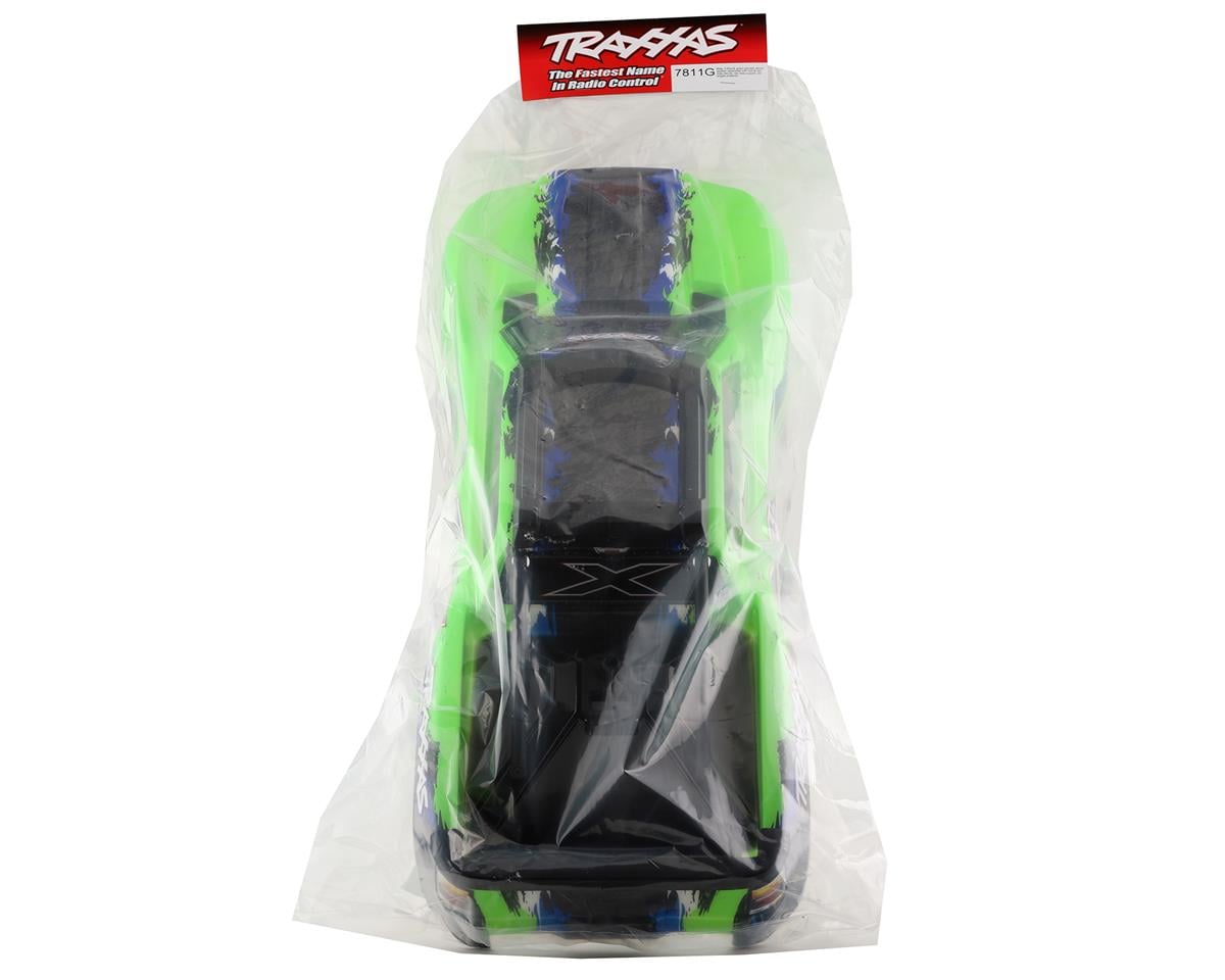 TRAXXAS X-MAXX BODY- GREEN