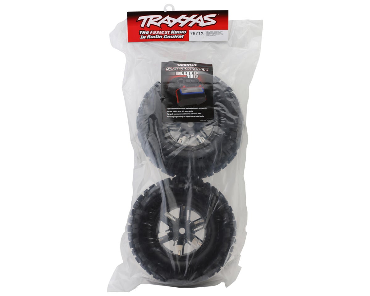 SLEDGEHAMMER BELTED 24MMBLACK CHROME