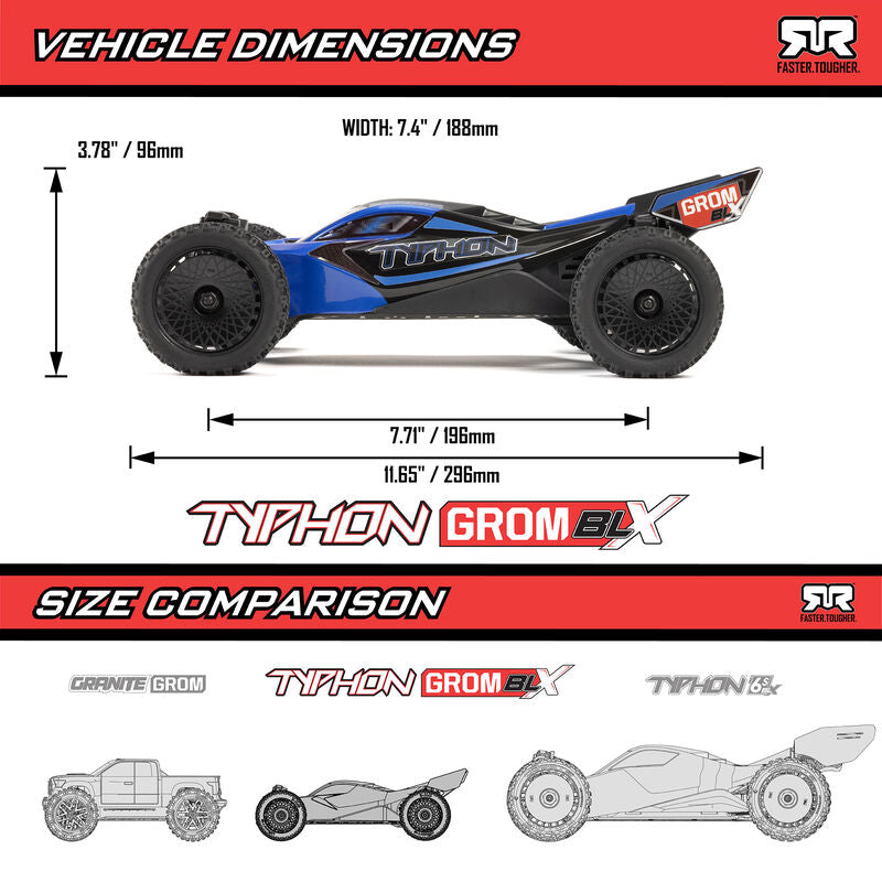 ARMA TYPHON GROM RTR