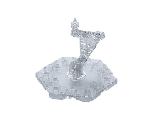 BANDAI ACTION BASE 5 DISPLAY STAND (CLEAR)