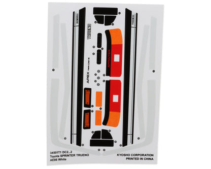 KYOSHO 1/10 clear body