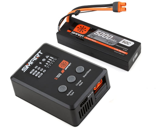 Smart Powerstage 2S Surface Bundle: G2 5000mAh 2S LiPo IC3 & S100 Charger