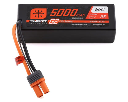 11.1V 5000MAH 3S 50C SMART G2 LIPO BATTERY: IC5