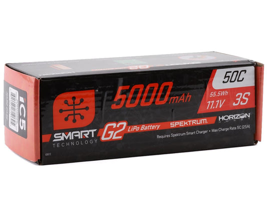 11.1V 5000MAH 3S 50C SMART G2 LIPO BATTERY: IC5