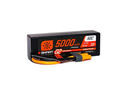 11.1V 5000MAH 3S 50C SMART G2 LIPO BATTERY: IC5