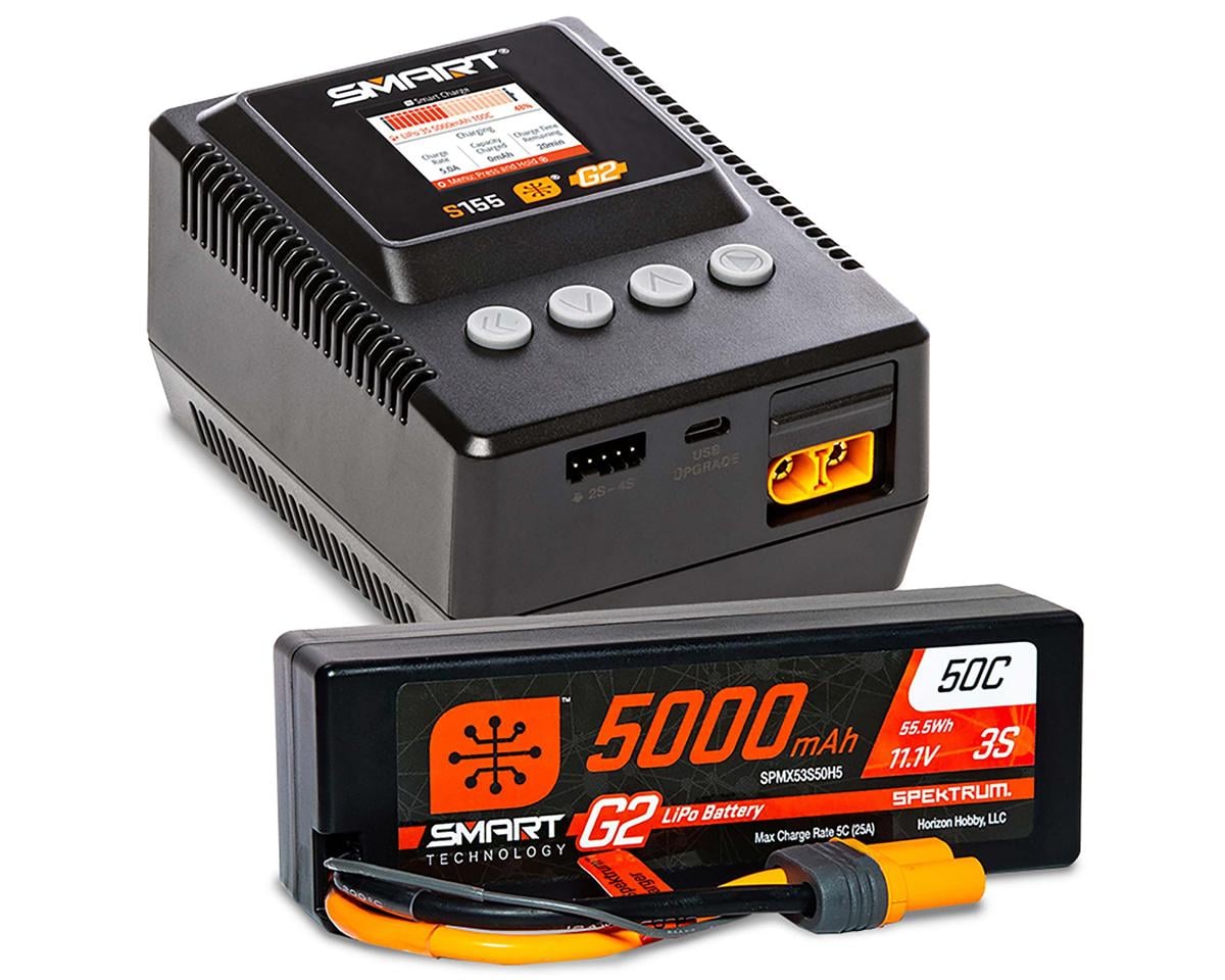 Smart Powerstage 3S Surface Bundle: G2 5000mAh 3S LiPo IC5 & S155 Charger