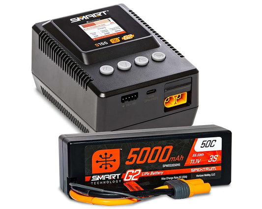 Smart Powerstage 3S Surface Bundle: G2 5000mAh 3S LiPo IC5 & S155 Charger