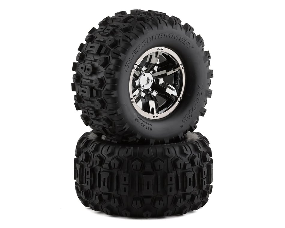 TIRES MNTD BLK CHRM SLEDGXMAXX