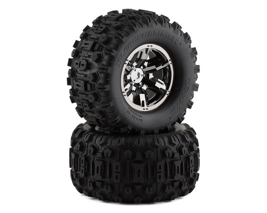 TIRES MNTD BLK CHRM SLEDGXMAXX