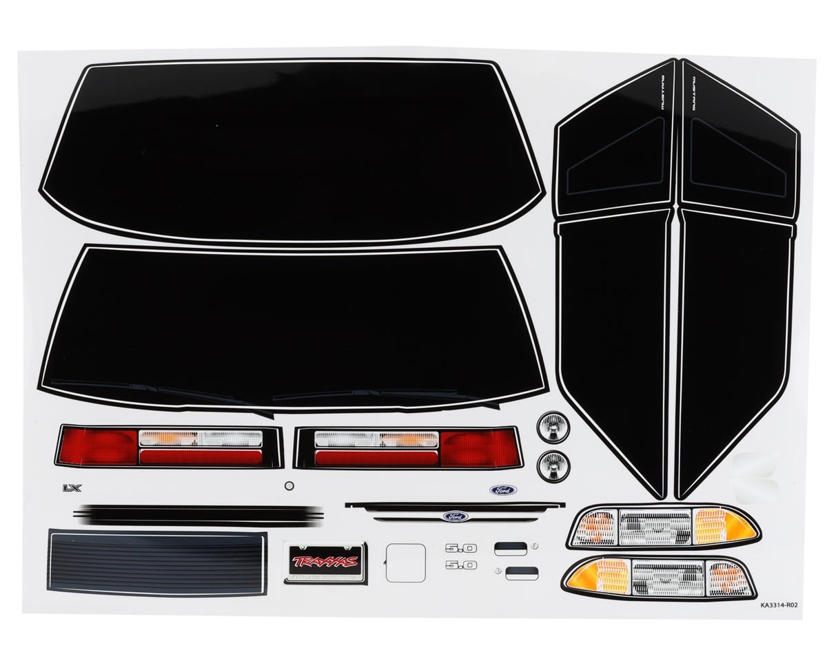 FORD MUSTANG 1/10 FOX