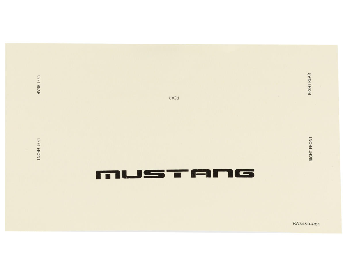 FORD MUSTANG 1/10 FOX